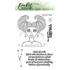 Picket Fence Studios - Clear Photopolymer Stamps - Taurus Girl
