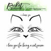 Picket Fence Studios - Clear Photopolymer Stamps - Cali Kitten