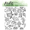 Picket Fence Studios - Clear Photopolymer Stamps - View of the Sea