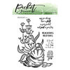 Picket Fence Studios - Clear Photopolymer Stamps - Whelk Shell Scene