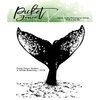 Picket Fence Studios - Clear Photopolymer Stamps - A Whale Breaching