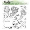 Picket Fence Studios - Clear Photopolymer Stamps - A Fishy Lot
