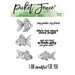 Picket Fence Studios - Clear Photopolymer Stamps - O-fish-ally