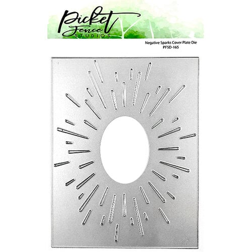 Picket Fence Studios - Dies - Negative Sparks Cover Plate
