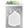 Picket Fence Studios - Dies - A2 Trees Silhouette Cover Plate