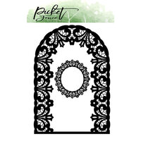 Picket Fence Studios - Dies - A2 Lattice Arch Cover Plate