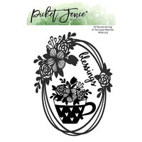 Picket Fence Studios - Dies - You Are My Cup Of Tea Cover Plate
