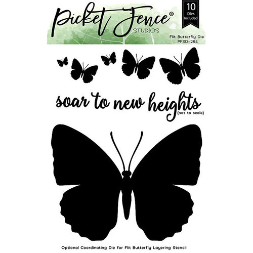 Picket Fence Studios - Dies - Flit Butterfly