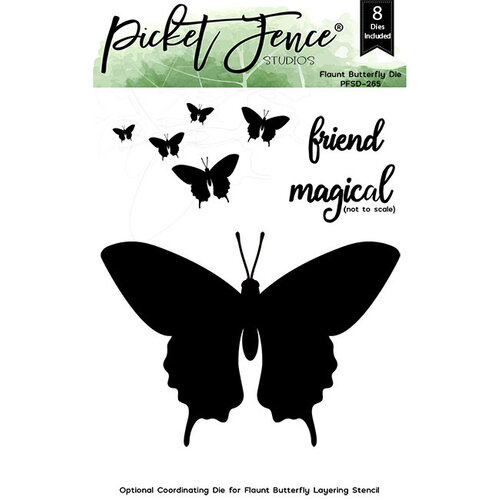 Picket Fence Studios - Dies - Flaunt Butterfly
