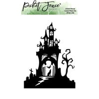 Picket Fence Studios - Dies - A2 Ghost House Cover Plate