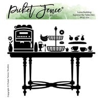 Picket Fence Studios - Dies - Scene Building - Espresso Bar Table