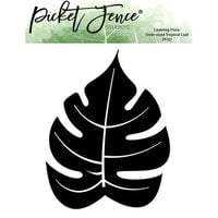 image of Picket Fence Studios - Dies - Layering Flora - Over-sized Tropical Leaf