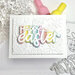 Picket Fence Studios - Dies - Happy Easter Word