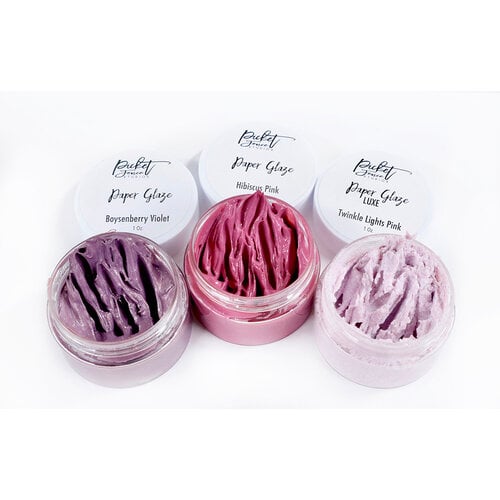 Picket Fence Studios - Paper Glaze Sampler Set - Pink Ombre Haze