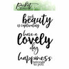 Picket Fence Studios - Clear Photopolymer Stamps - Happiness Belongs To You