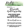 Picket Fence Studios - Clear Photopolymer Stamps - Natural State of Sarcasm