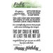 Picket Fence Studios - Clear Photopolymer Stamps - Inside Quotes - Birthday