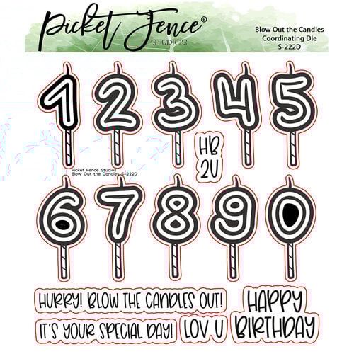 Picket Fence Studios - Dies - Blow Out the Candles