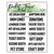 Picket Fence Studios - Clear Photopolymer Stamps - Scene Building - Booth Labels
