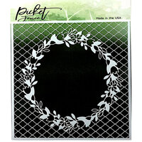 Picket Fence Studios - 6 x 6 Stencils - Quatrefoil Bouquet