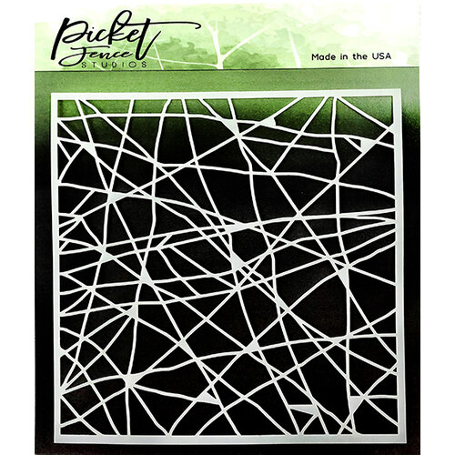 Picket Fence Studios - 6 x 6 Stencil - Points of Interest