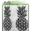 Picket Fence Studios - 6 x 6 Stencils - Geo Pineapple