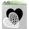 Picket Fence Studios - Stencil - Spliced Heart