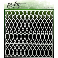Picket Fence Studios - Stencil - Knots Scales