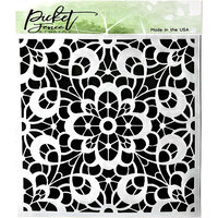 Picket Fence Studios - 6 x 6 Stencils - Brocade