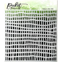 Picket Fence Studios - 6 x 6 Stencils - Broken Fence
