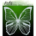 Picket Fence Studios - 6 x 6 Stencils - Soar Butterfly