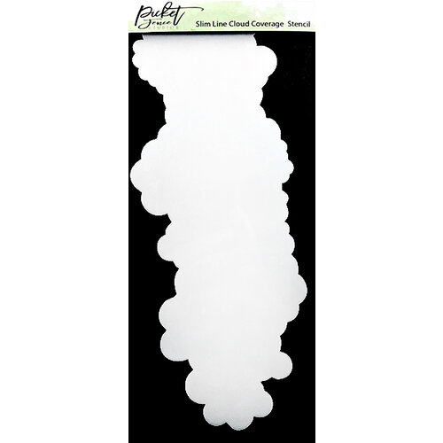 Picket Fence Studios - Stencils - Slimline - Cloud Coverage