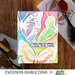 Picket Fence Studios - 4 x 10 Stencils - Layered Flit Butterfly