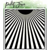 Picket Fence Studios - 6 x 6 Stencils - Sun With Rays
