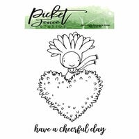 Picket Fence Studios - Clear Photopolymer Stamps - Have A Cheerful Day