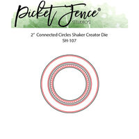 Picket Fence Studios - Dies - Connected Circles Shaker Creator - 2.0
