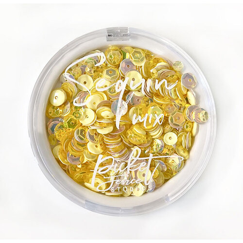 Picket Fence Studios - Sequin Mix - All About The Yellows