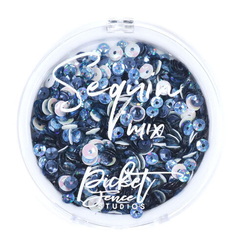 Picket Fence Studios - Sequin Mix And Embellishments - On a Midnight Dream