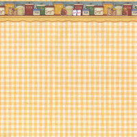 PJK Designs - Cookbookin' - Cookin' Up Memories Collection - 12 x 12 Paper - Pantry