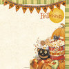 PJK Designs - Cookbookin' - Halloween Goodies Collection - 12 x 12 Paper - Homemade Halloween, CLEARANCE
