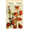 Petaloo - Botanica Collection - Floral Embellishments - Ephemera - Cranberry