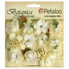 Petaloo - Botanica Collection - Floral Embellishments - Minis - White