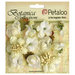 Petaloo - Botanica Collection - Floral Embellishments - Minis - White