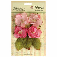 Petaloo - Botanica Collection - Floral Embellishments - Blooms - Soft Pink