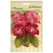 Petaloo - Botanica Collection - Floral Embellishments - Blooms - Fuchsia
