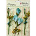 Petaloo - Botanica Collection - Floral Embellishments - Calla Lilies and Berries - Teal