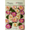 Petaloo - Botanica Collection - Floral Embellishments - Velvet Pansies - Mauve