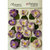 Petaloo - Botanica Collection - Floral Embellishments - Velvet Pansies - Lavender and Purple