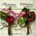 Petaloo - Botanica Collection - Floral Embellishments - Velvet Hydrangea - Rose