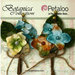 Petaloo - Botanica Collection - Floral Embellishments - Velvet Hydrangea - Teal